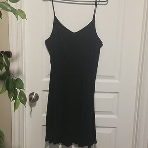 Old Navy Black Midi Dress